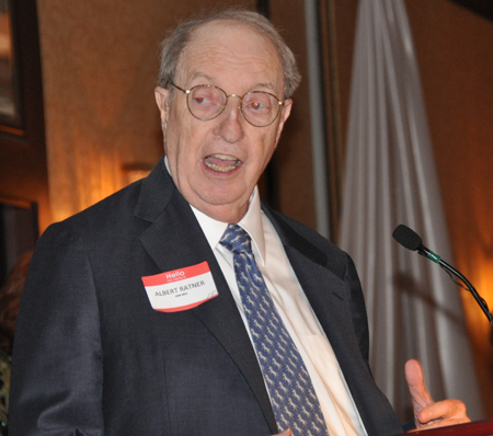 Albert Ratner at Cleveland International Hall of Fame
