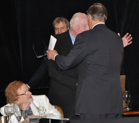 Fr. Jim O'Donnell and Jack Kahl - Cleveland International Hall of Fame