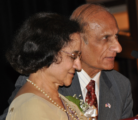 Dr Jaya Shah and husband Ramesh Shah