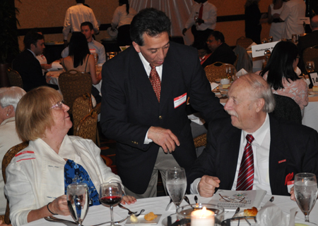 Mark George with Gloria and August Pust