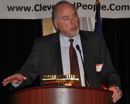 Cleveland State president Ronald M. Berkman