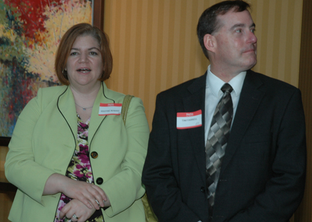 Kristine Benard and Tim Farrell