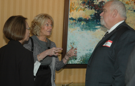 Fleur Coyne Michelle Morgan and Chuck Comiskey