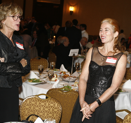 Barbara Snyder and Denia Zamperlini