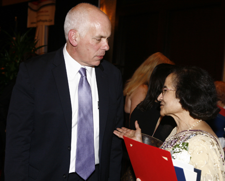 Larry Miller and Dr Jaya Shah