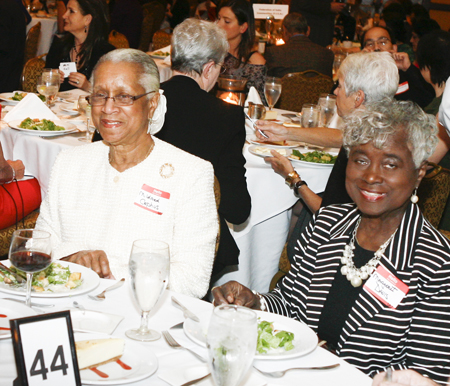 Mildred Cephus and Margaret Davis