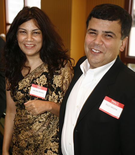 Saloni and Billy Arora