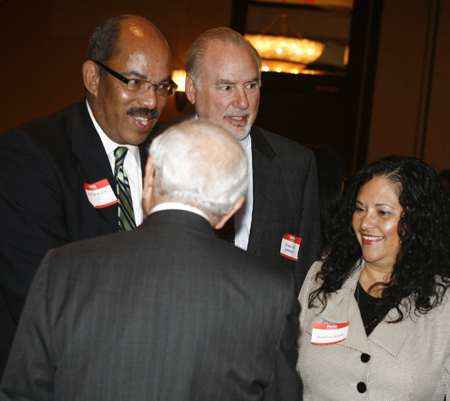Victor Allen, Ron Berkman and Martha Allen