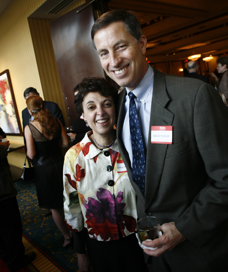Carla Tricarichi and David Fleshler