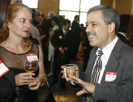 Denia Zamperlini and Alfonso Zubicarro