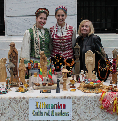 Lithuanian Cultural Garden table