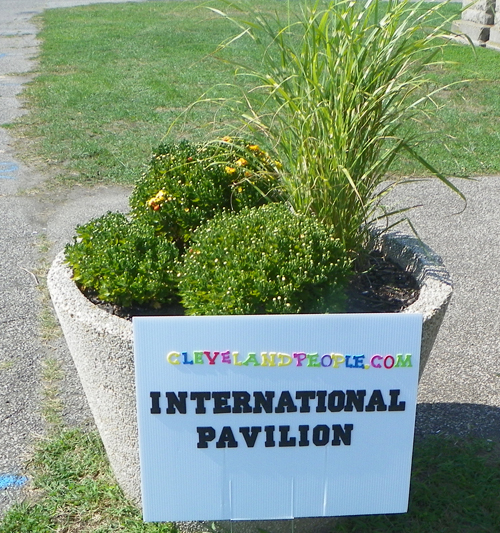 ClevelandPeople.Com International Pavilion sign