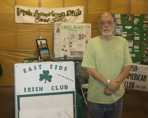 Irish American Club East Side booth