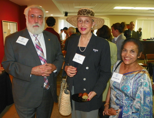 Dr Nate Berger, Helen Moss and Suzie Berger