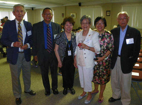 Group at CWRU Margaret Wong event
