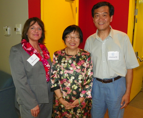 Deborah Safranek, Margaret Wong and Liming Wang