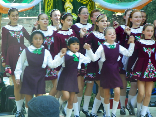 Murphy Irish Dancers at One World Day 2012