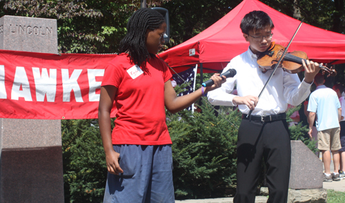 Hawken School students at One World Day