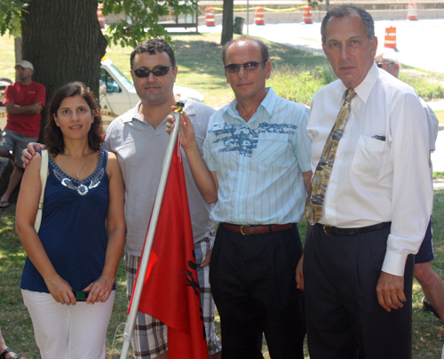 Members of the Cleveland Albanian community 
