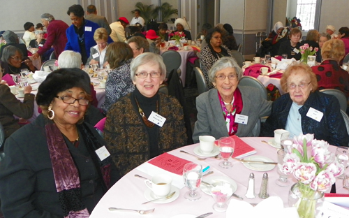 Bettie Hayward, Marty Bergman, Doris Belknap and Lee Boc