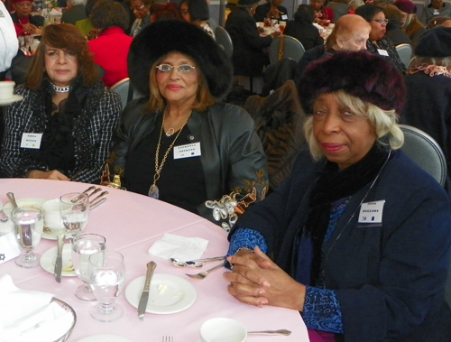 Rhoda Miller, Lucretia Beckles and Conni Morrison