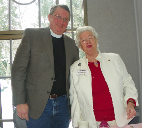 Rev. Mark Rollenhagen and Shirley MacDonald