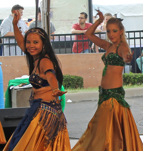 Troupe Shabaana belly dancers