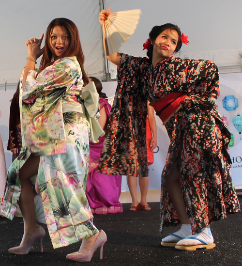 Fashion Show at the 2013 Cleveland Asian Festival