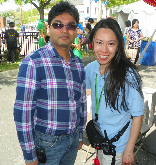 Bharat Kumar and Lisa Wong