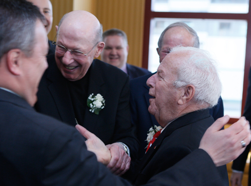 Bishop Pevec and Nacy Panzica