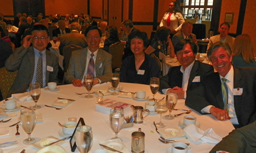 CSU Confucius Institute table