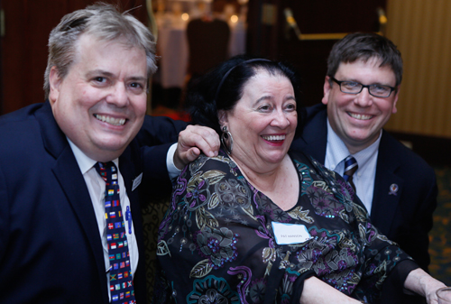 Dan Hanson, Pat Hanson and Joe Cimperman