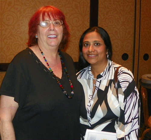 Debbie Hanson and Piya Roy