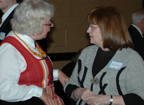 Erika Puussaar and Sheila Murphy Crawford