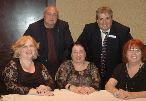 Pat Mugridge, Pat Hanson and Debbie Hanson with Tom Mugridge and Dan Hanson