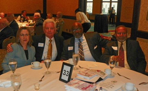 Maryanne and Ken Kovach, Byron Dillard and Asim Datta