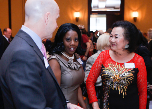 Len Komoroski, Valarie McCall and Gia Hoa Ryan