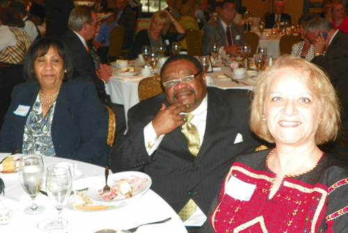 Malak Jadallah and Luis Gomez