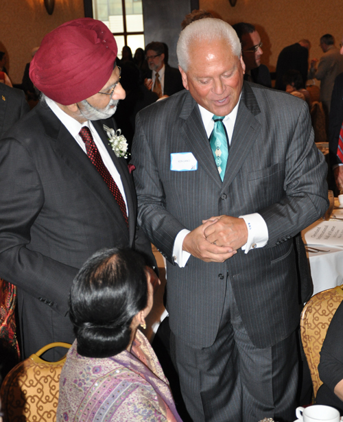 Ratanjit Sondhe and Ken Lanci