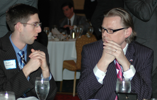 Steven Muszynski and Consul General Jure Zmauc