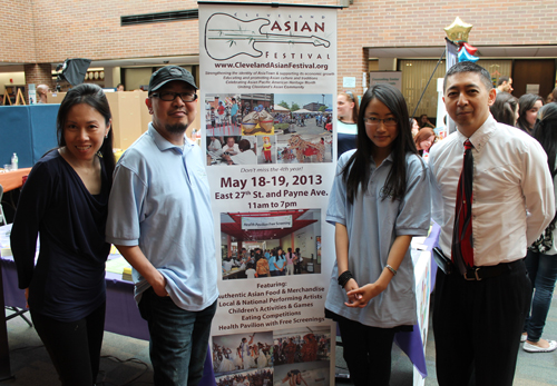 Cleveland Asian Festival display