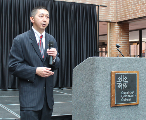 Johnny Wu speaking at Culture Shock