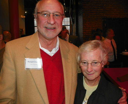 Rich Crepage and Sr. Rita Mary Harwood ND