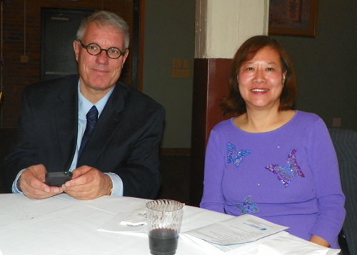 Michael Patterson and Judy Wong