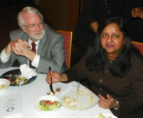 Rich Osborne and Radhika Reddy