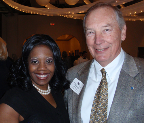 Chief Valarie McCall and Consul Michael Miller