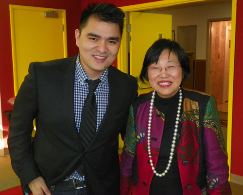 Jose Antonio Vargas and Margaret Wong