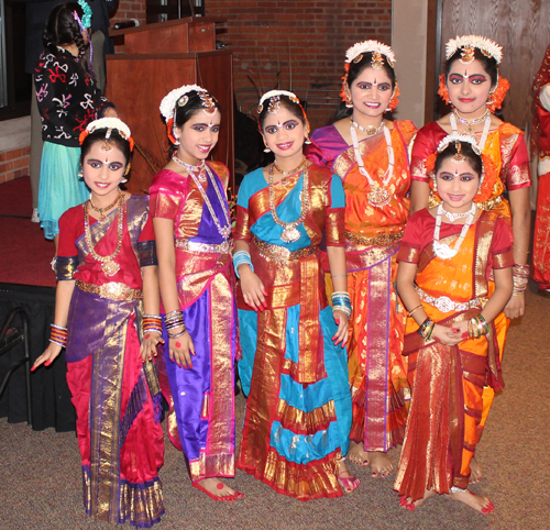 Indian dance group