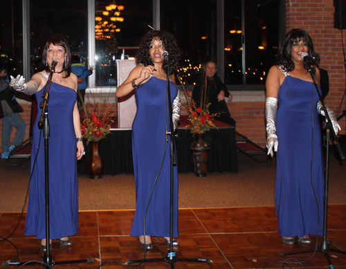 The Tralalas performed the Supremes' classic Stop in the Name of Love 