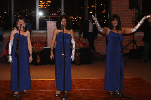 The Tralalas performed the Supremes' classic Stop in the Name of Love 